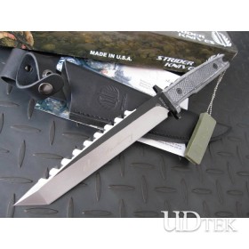 OEM STRIDER WAR WOLF FIXED BLADE KNIFE OUTDOOR KNIFE RESCUE KNIFE CAMPING KNIFE  UDTEK00687